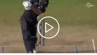 [Watch] Rachin Ravindra's Middle Stump Sent For A Ride By A Killer Delivery